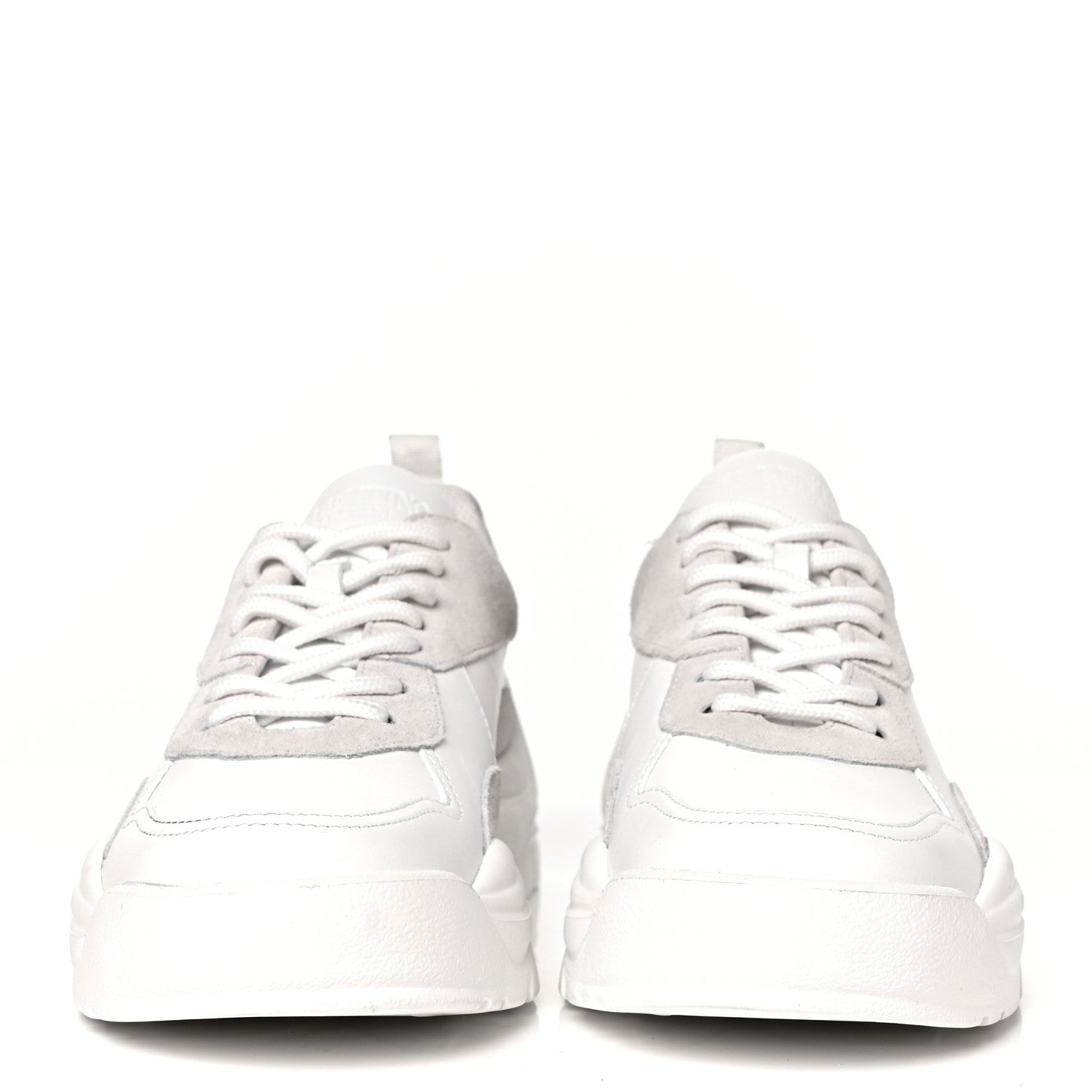 Valentino Garavani Calfskin Suede Mens Gumboy Sneakers 39 White 2 of 10