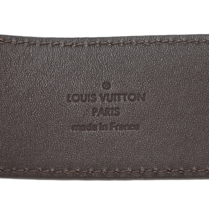 Louis Vuitton Damier Ebene 40mm LV Initiales Belt 85 34 5 of 10