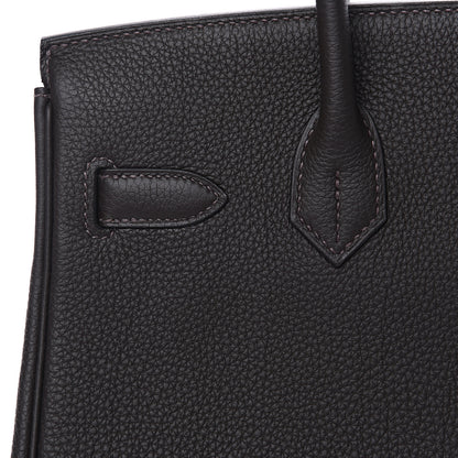Hermes Togo Birkin 30 Macassar 9 of 23