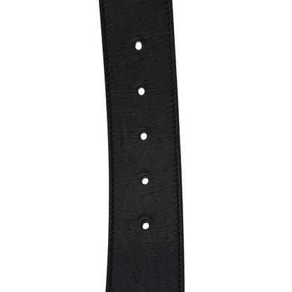 Gucci Calfskin Double G 40mm Belt 75 30 Black 9 of 9