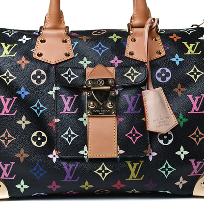 Louis Vuitton Monogram Multicolor Speedy 30 Black 9 of 15