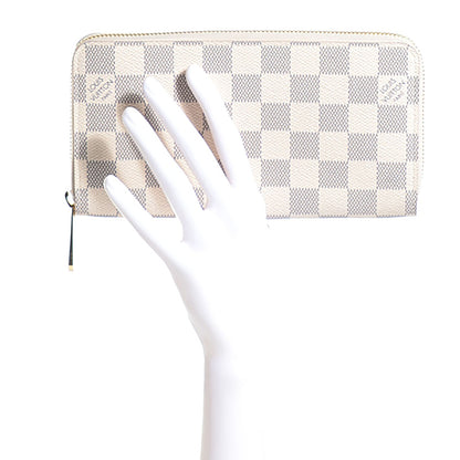 Louis Vuitton Damier Azur Zippy Wallet 2 of 7
