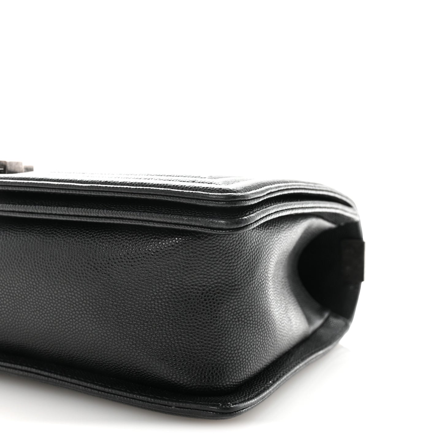 Caviar Quilted New Medium Boy Flap Black