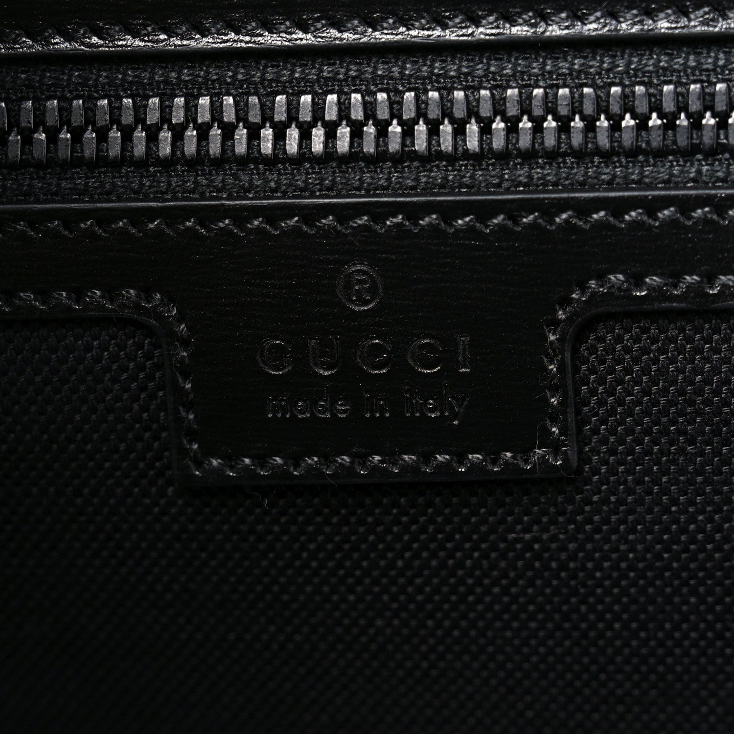 Gucci Boarded Plutone Calfskin Large Horsebit 1955 Duffle Bag Black 5 of 9