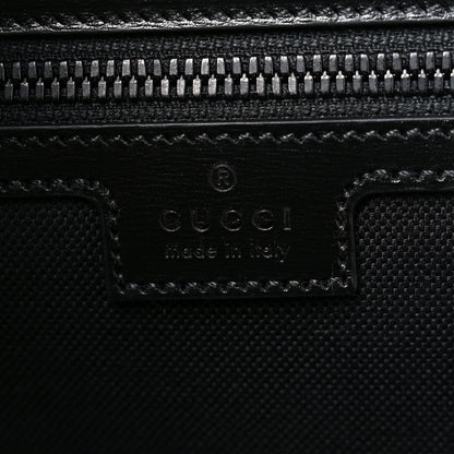 Gucci Boarded Plutone Calfskin Large Horsebit 1955 Duffle Bag Black 5 of 9