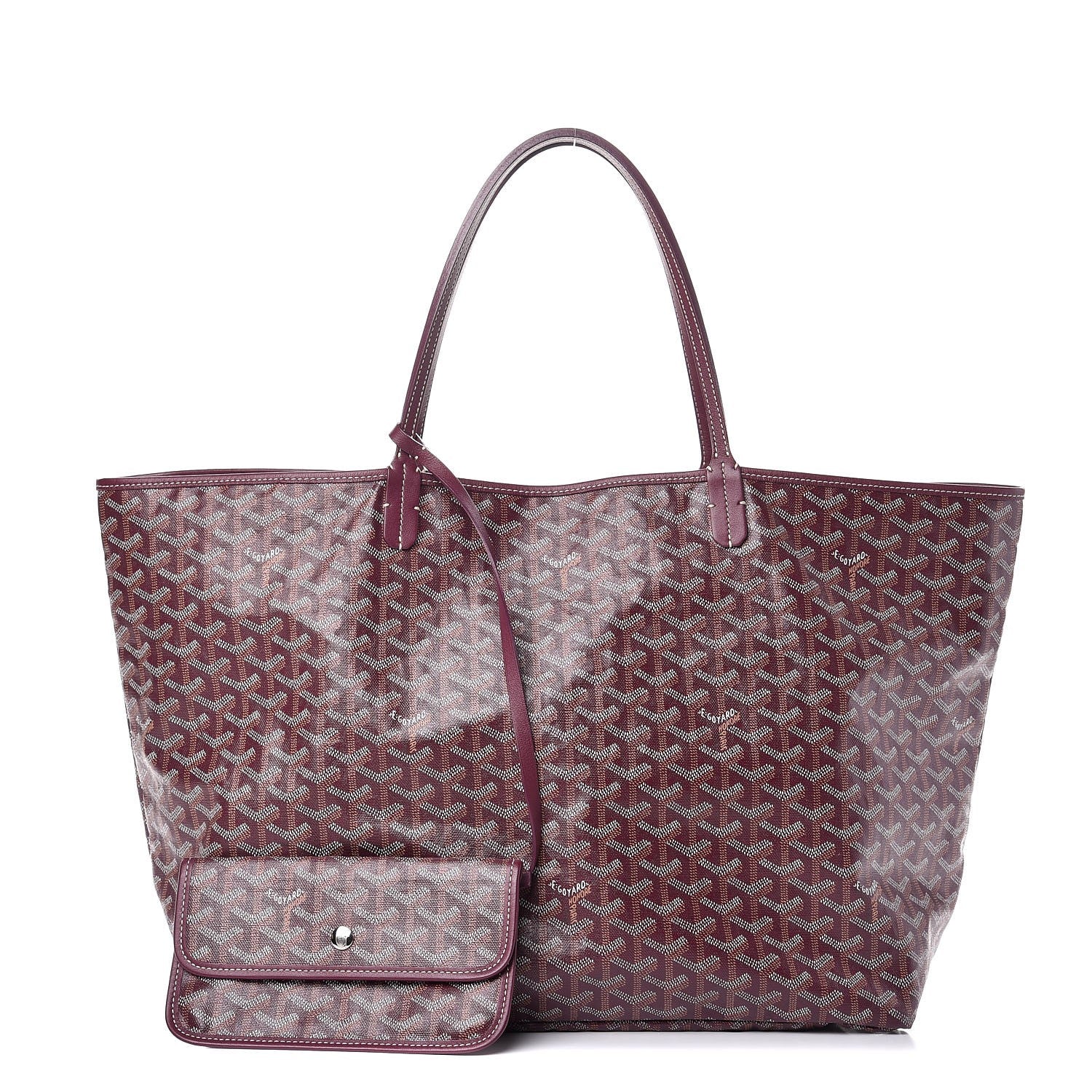 Goyard Goyardine Saint Louis GM Burgundy 3 of 9