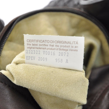 Bottega Veneta Nappa Intrecciato Parachute Bag Ebano 10 of 10