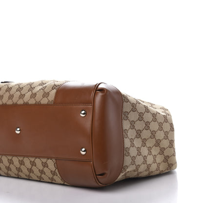 Gucci Monogram Medium Brick Lane Tote Brown 8 of 13