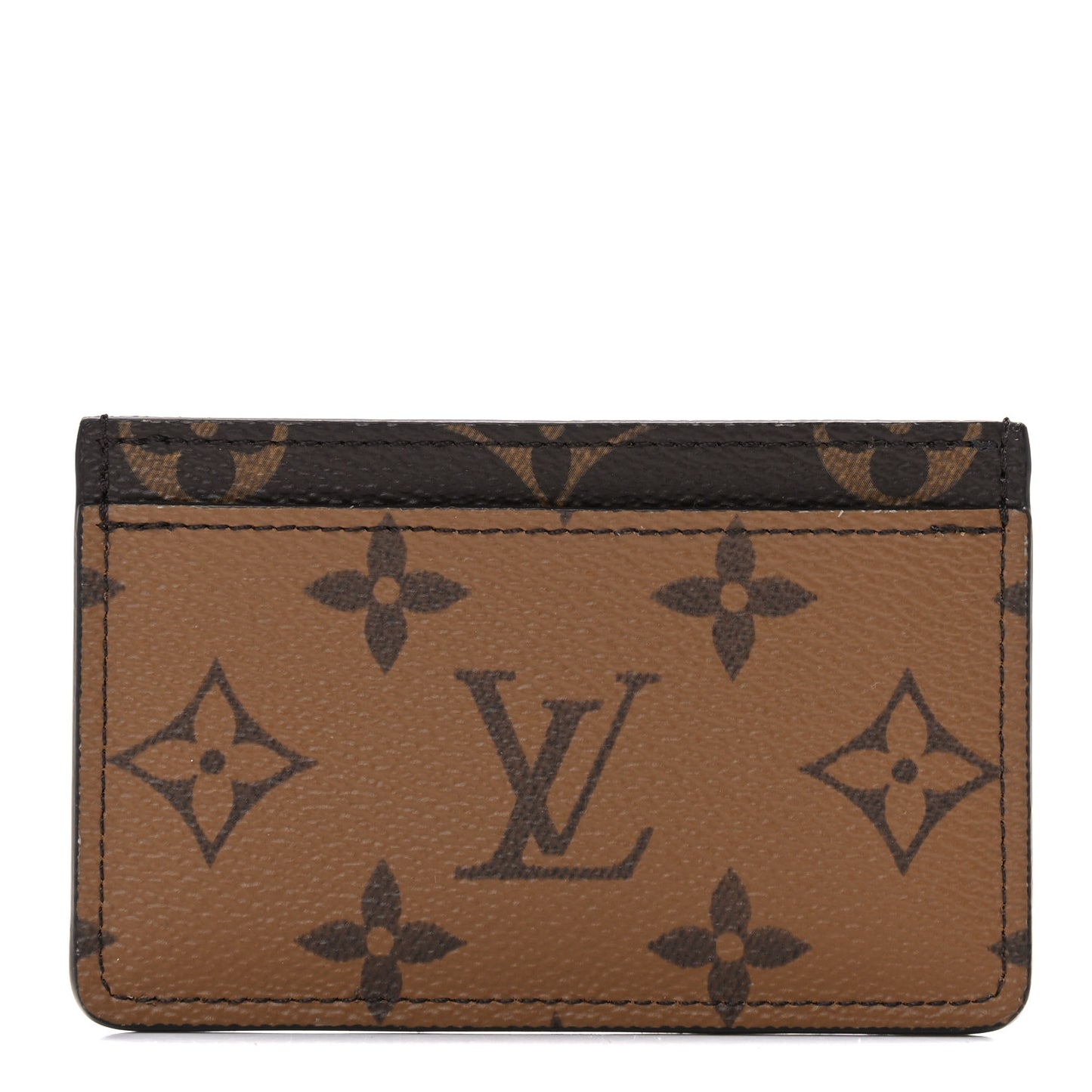 Reverse Monogram Card Holder