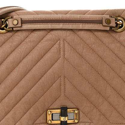 Lanvin Lambskin Quilted Medium Happy Shoulder Bag Mastic 7 of 16