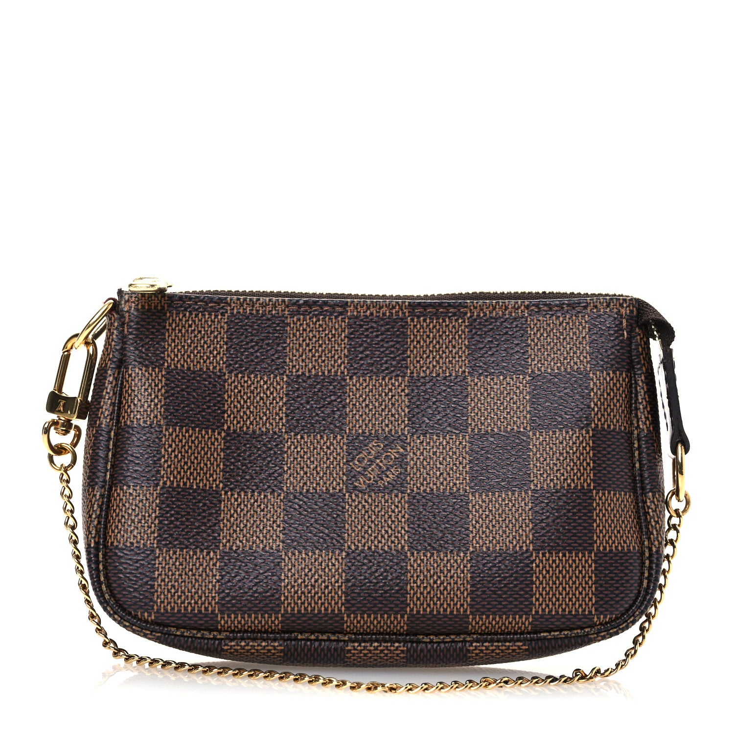 Louis Vuitton Damier Ebene Mini Pochette Accessories 1 of 12