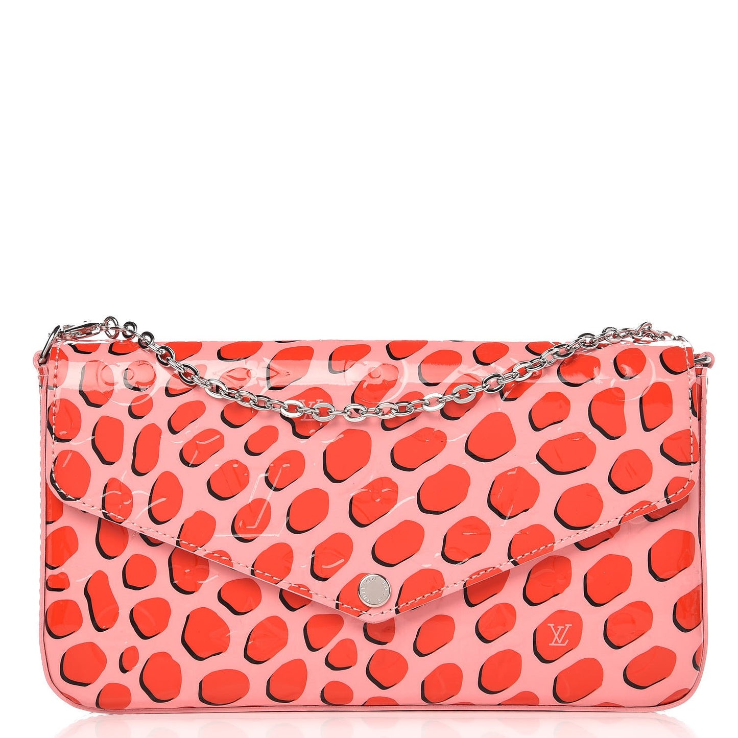 Vernis Jungle Dots Pochette Felicie Sugar Pink Poppy
