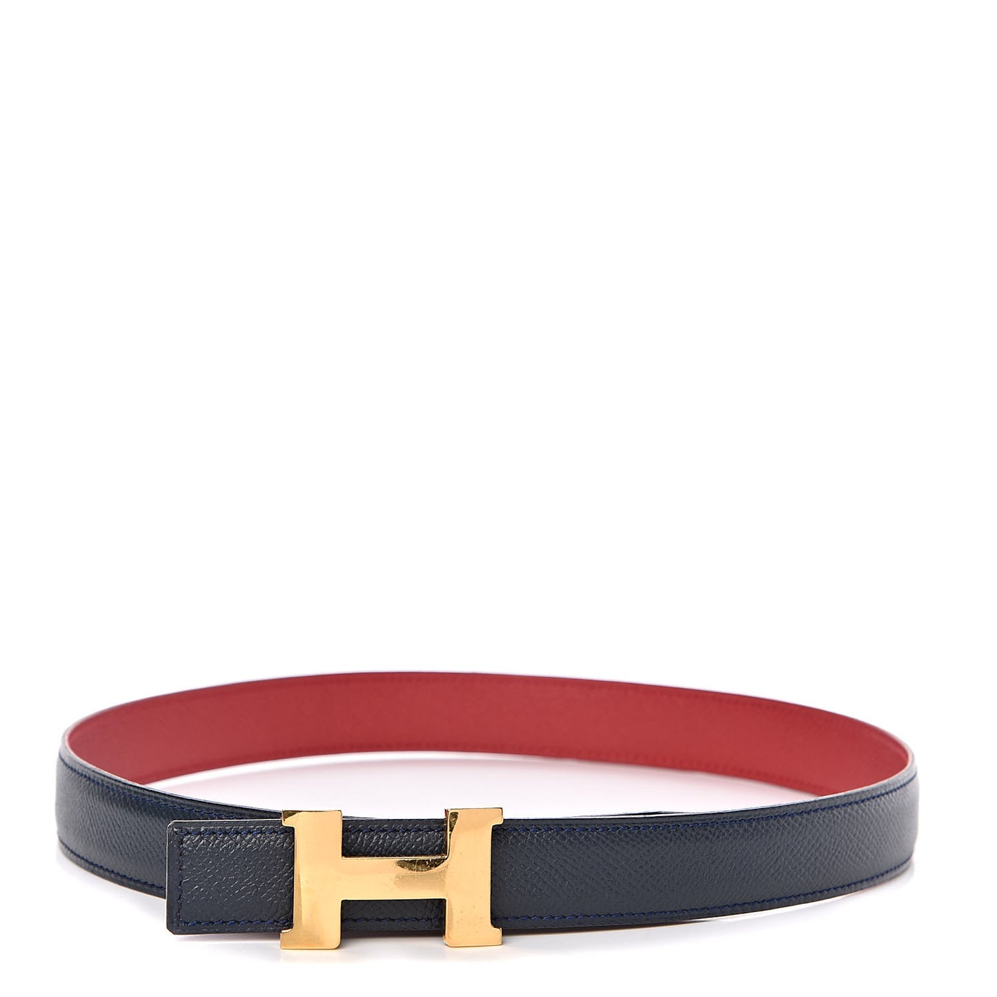 Courchevel 24mm Mini Constance H Belt 75 Rouge Vif