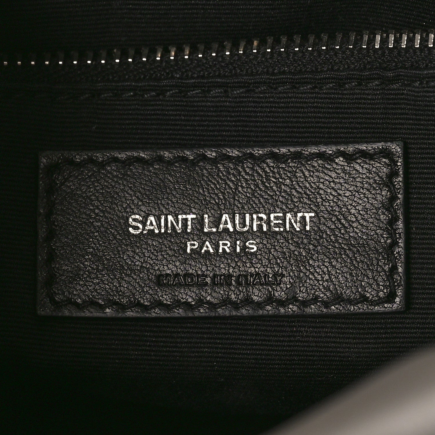 Saint Laurent Calfskin Y Quilted Monogram Small Loulou Bowling Bag Earth 7 of 10