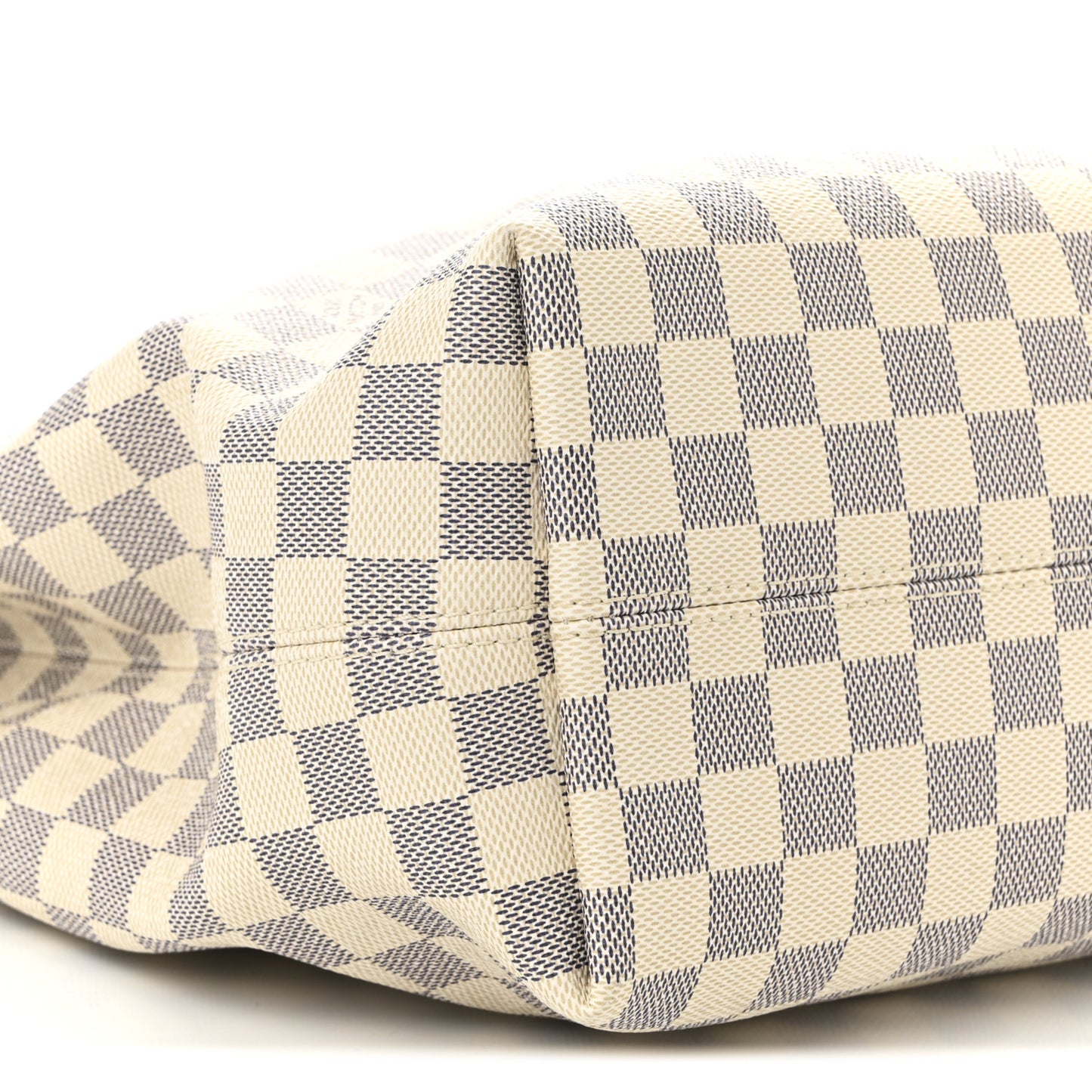 Damier Azur Graceful MM Rose Ballerine