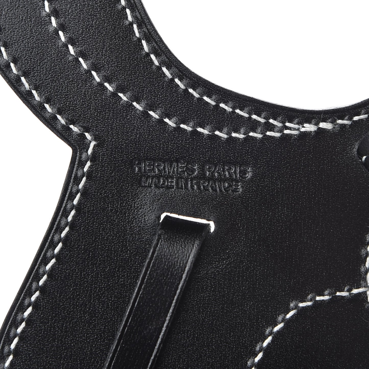Box Paddock Selle Horse Saddle Bag Charm Black