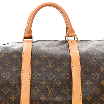 Louis Vuitton Monogram Keepall 55 7 of 10