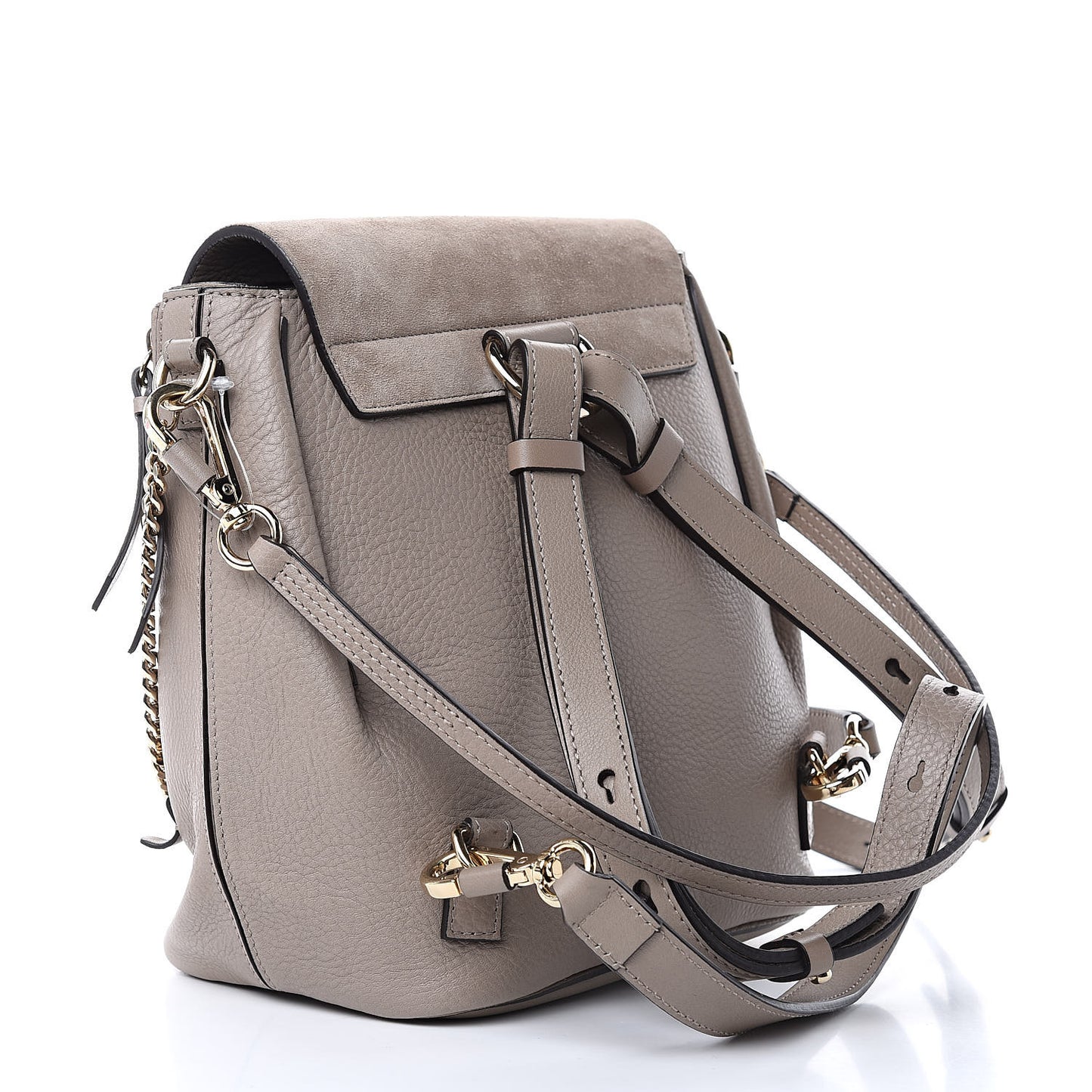 Suede Calfskin Small Faye Backpack