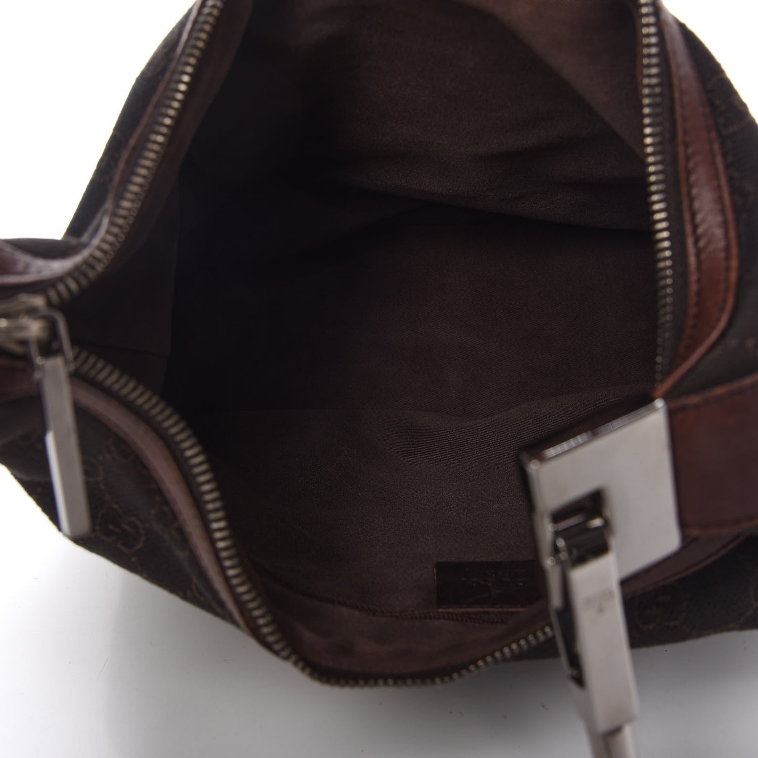Gucci Monogram Medium Hobo Brown 5 of 10