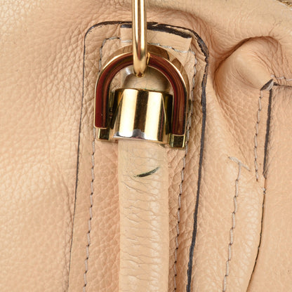 Chloe Calfskin Medium Paraty Biscotti Beige 10 of 14