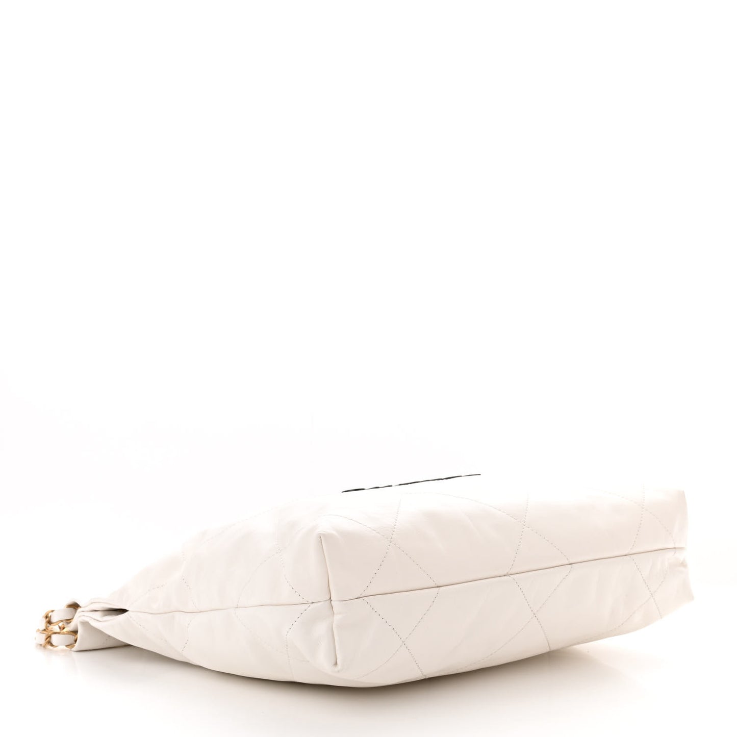 Calfskin Quilted Small Chanel 22 White