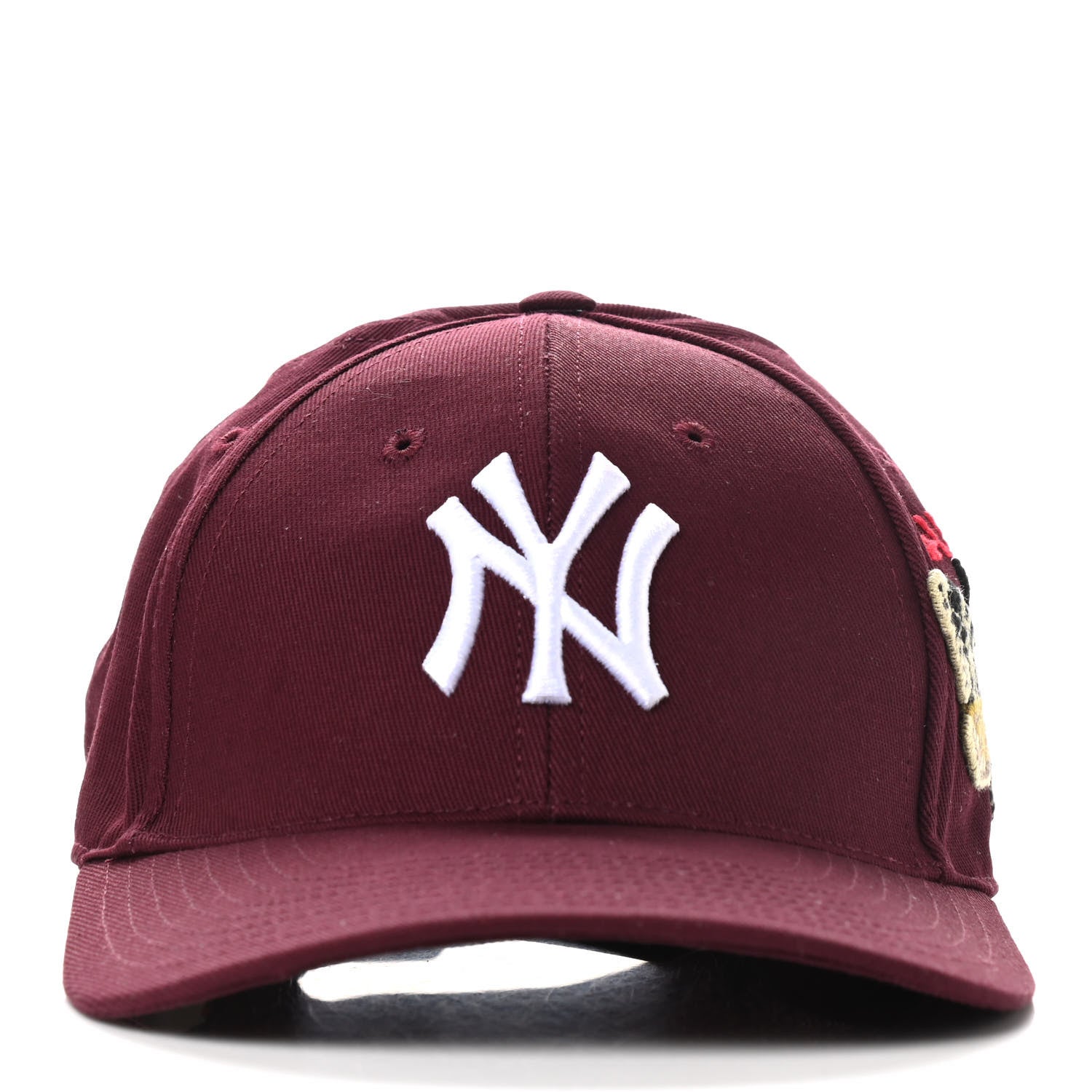 Gucci X MLB Cotton NY Yankees Baseball Hat 57-61 Lacquer 3 of 10
