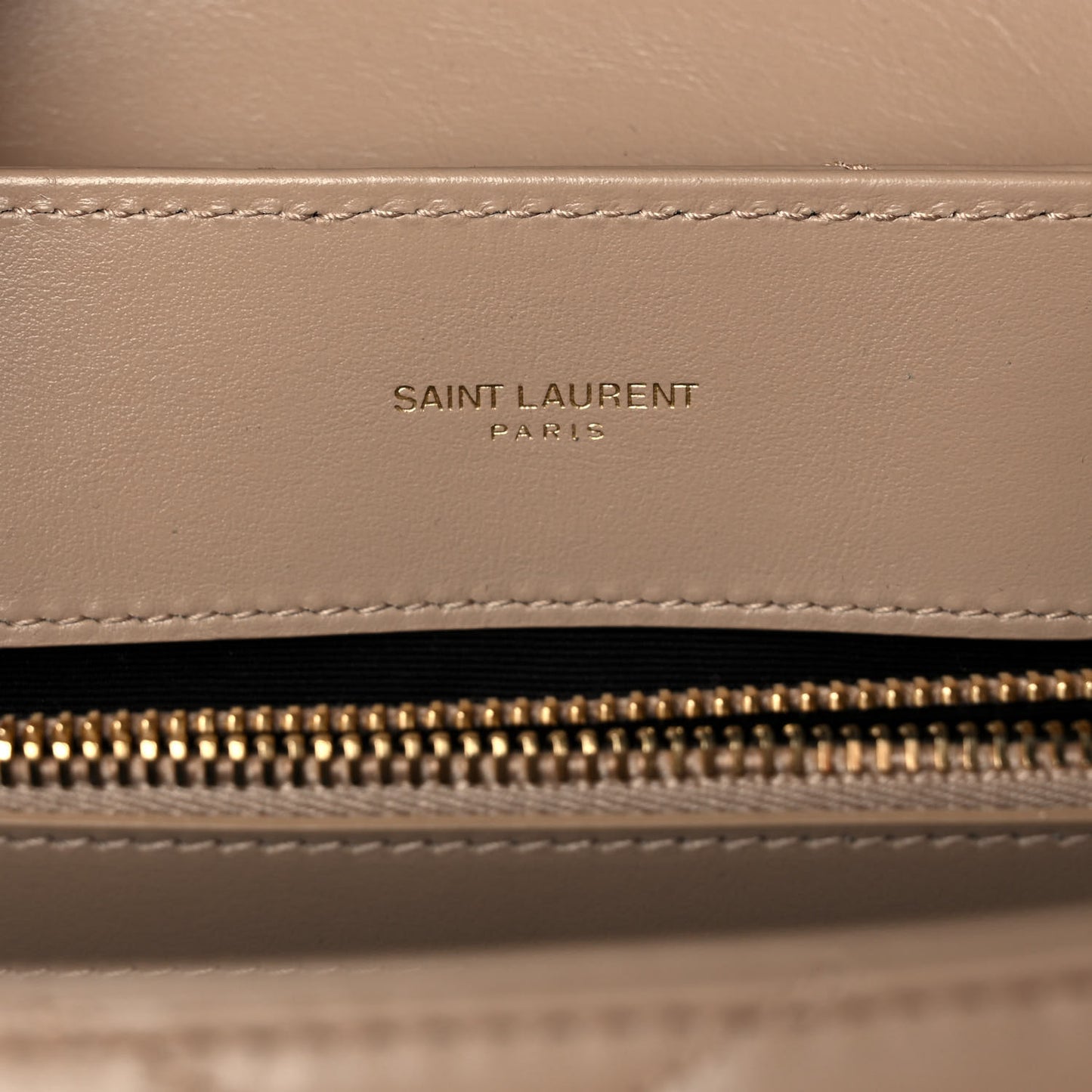 Calfskin Y Quilted Monogram Medium Loulou Chain Satchel Dark Beige