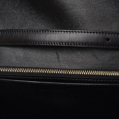 Celine Box Calfskin Medium Classic Box Flap Bag Black 9 of 11