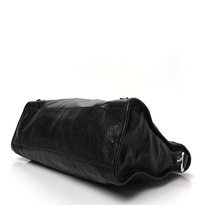 Balenciaga Agneau Classic Silver Hardware City Black 6 of 7