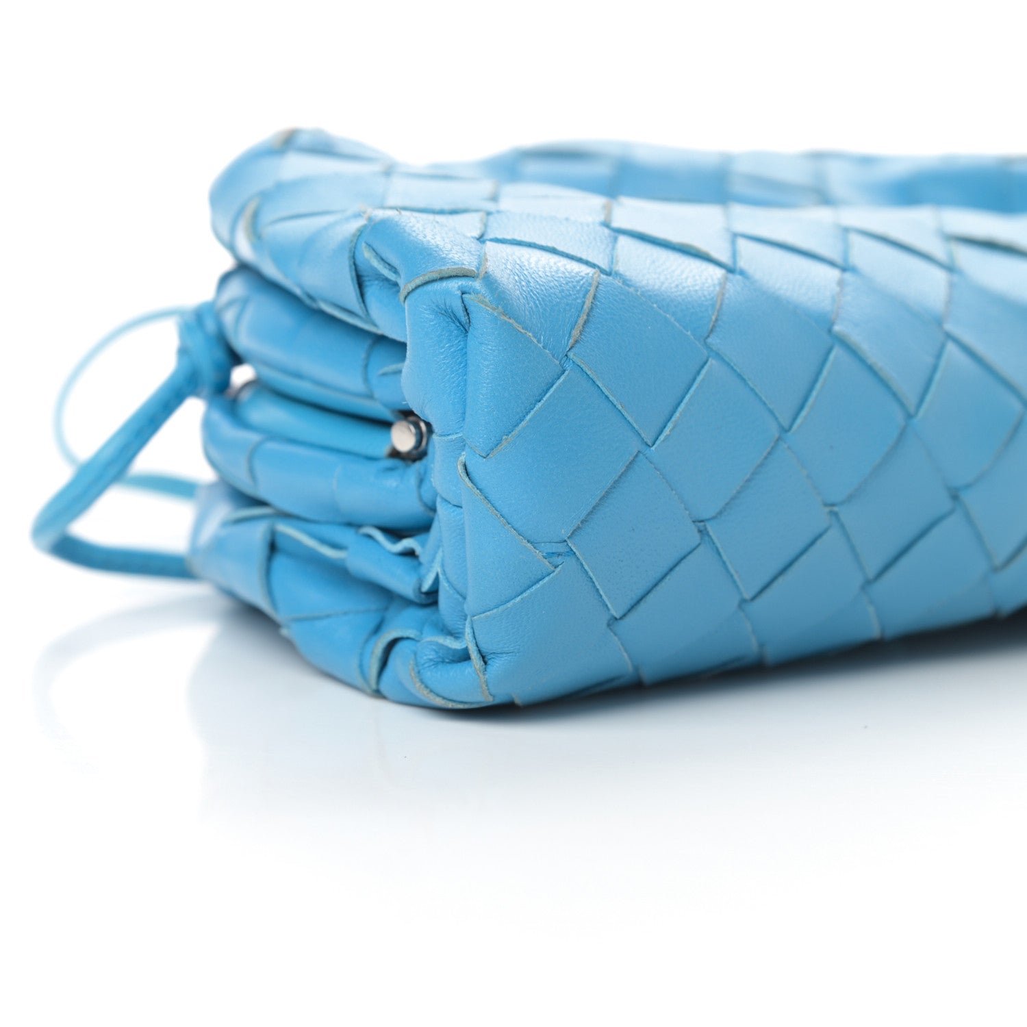 Bottega Veneta Nappa Intrecciato The Mini Pouch Swimming Pool 9 of 14