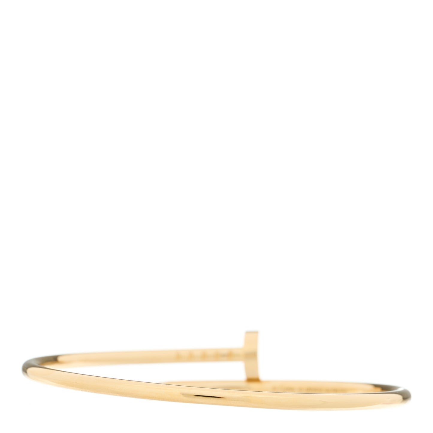 18K Yellow Gold Small Juste Un Clou Bracelet 15
