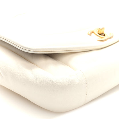 Chanel Lambskin Small Simply Flap White 9 of 10