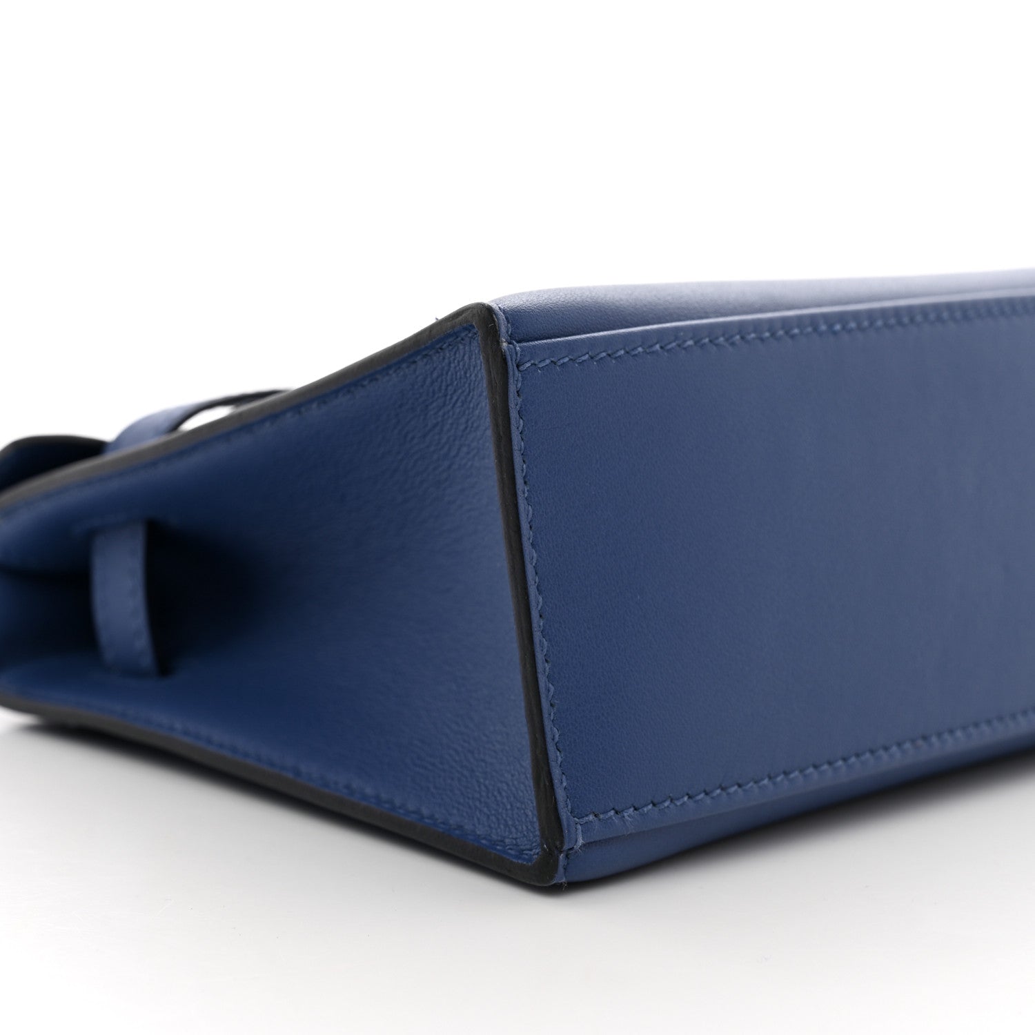 Hermes Swift Kelly Pochette Clutch Bleu Brighton 8 of 10