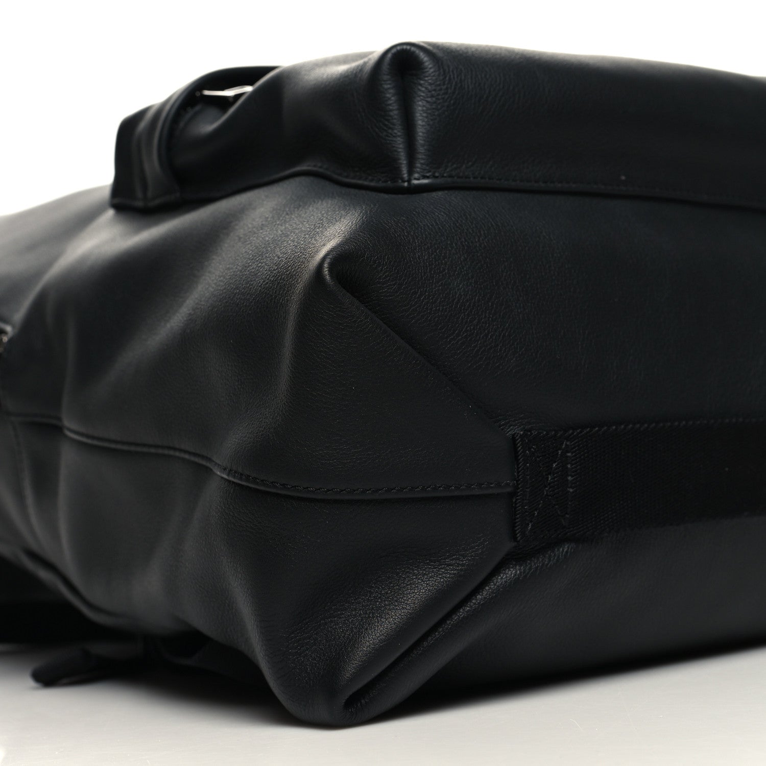 Valentino Garavani Calfskin VLTN Backpack Black 8 of 9