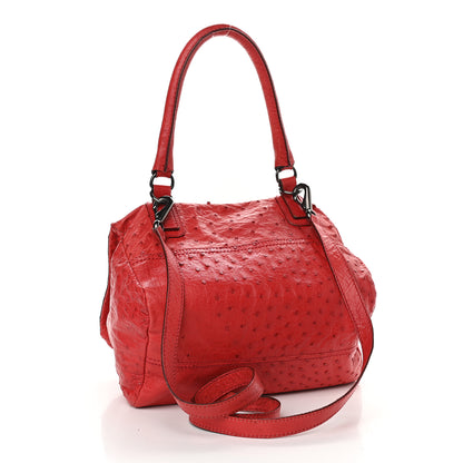 Givenchy Ostrich Small Pandora Red 2 of 9