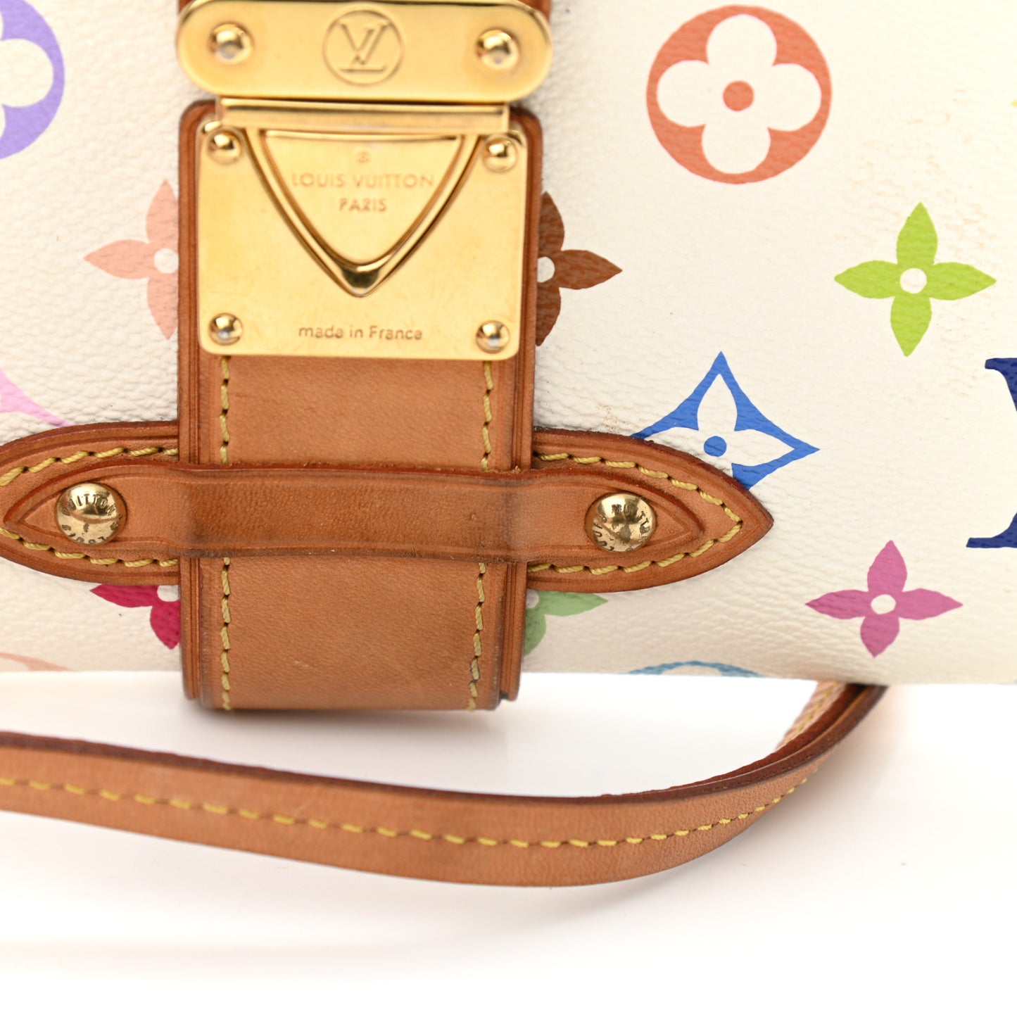 Monogram Multicolor Shirley White