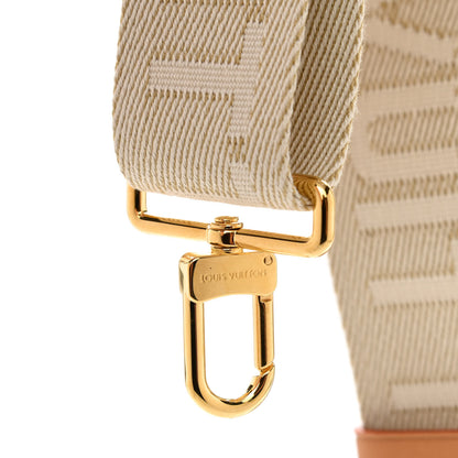 Louis Vuitton Monogram Utility Crossbody Bandouliere Shoulder Strap Beige 3 of 3