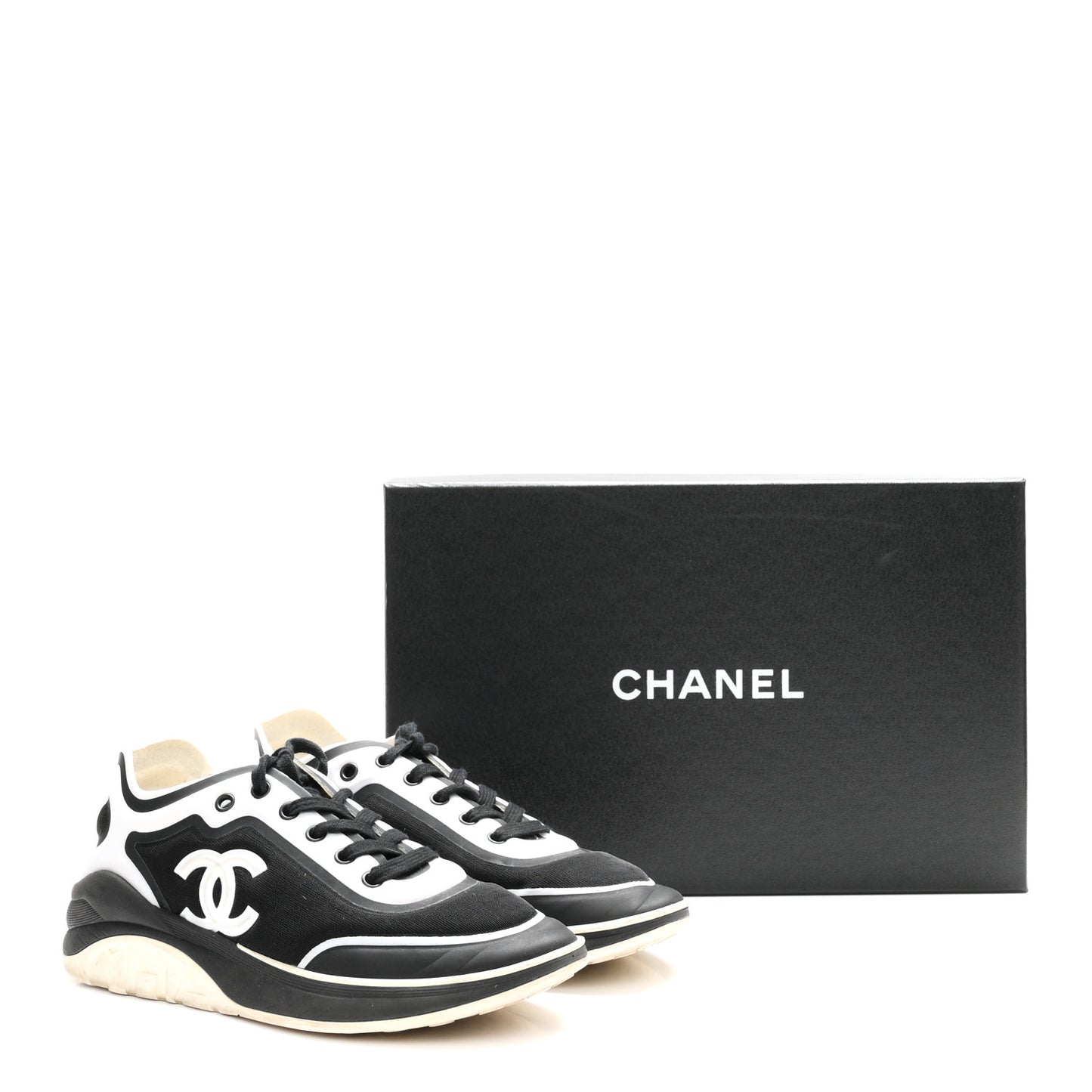 Lycra CC Sneakers 38.5 Black White