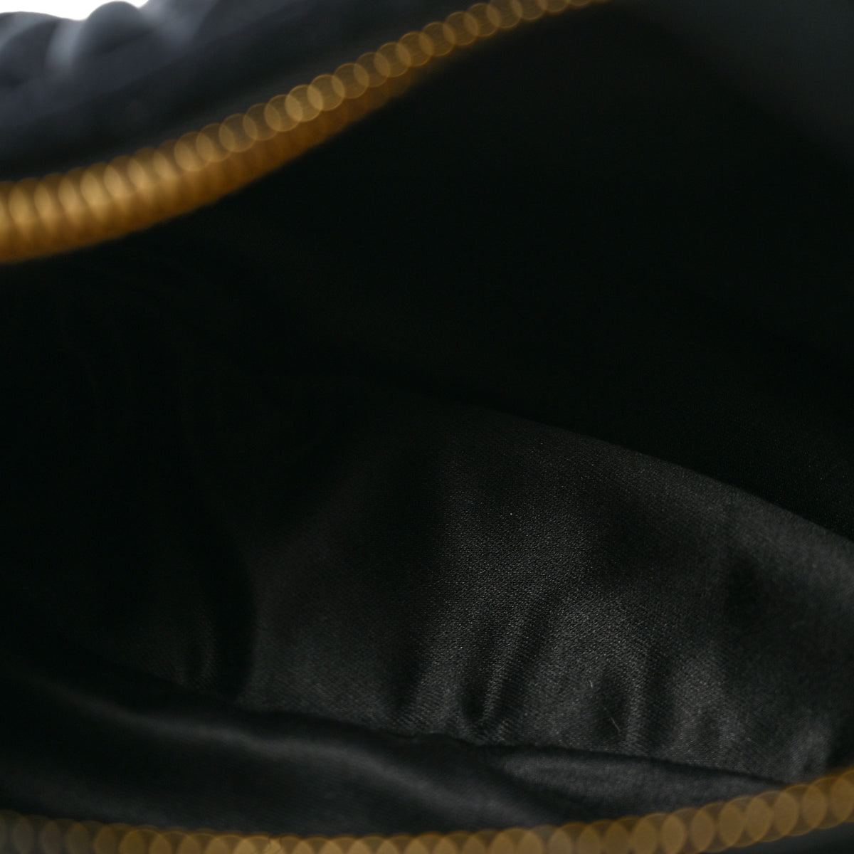 Velluto Matelasse Small Wander Hobo Black
