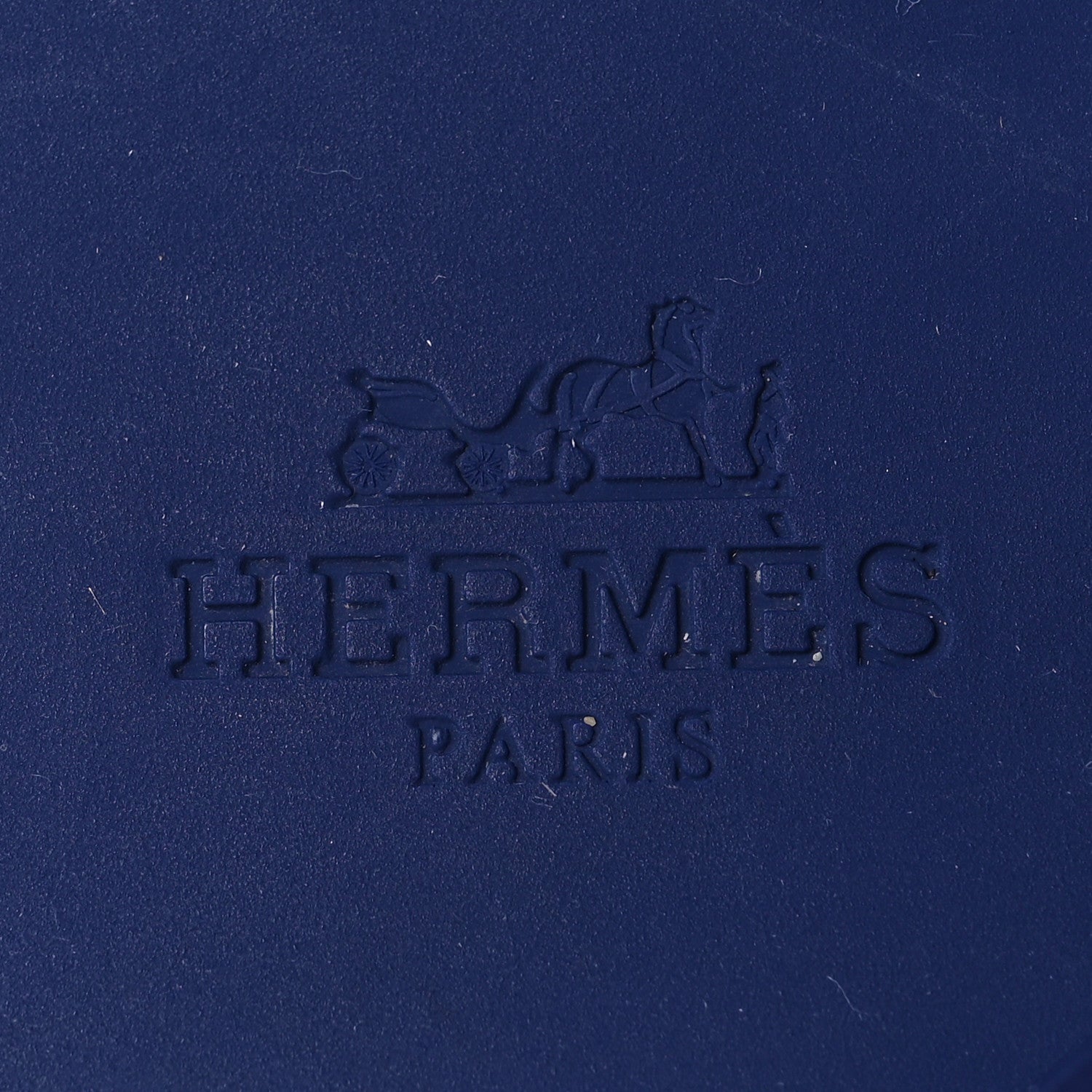 Hermes Rubber Chaine d'Ancre Island Sandals 37 Bleu Smalt 8 of 8