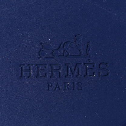 Hermes Rubber Chaine d'Ancre Island Sandals 37 Bleu Smalt 8 of 8