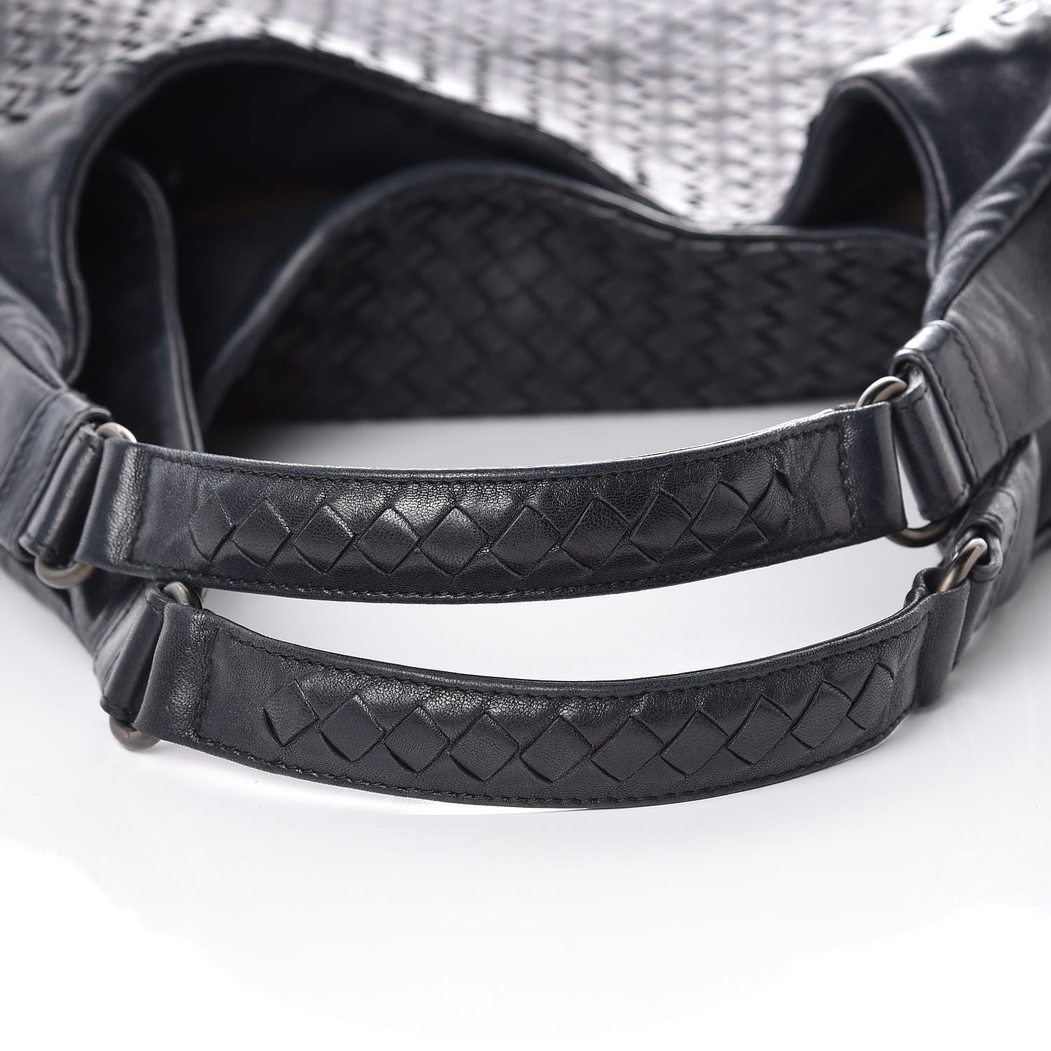 Bottega Veneta Nappa Intrecciato Large Campana Black 7 of 12