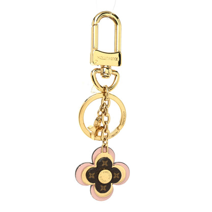 Louis Vuitton Monogram Blooming Flowers BB Bag Charm Key Holder Pink 1 of 3
