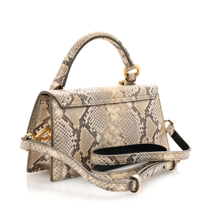 Jacquemus Snakeskin Le Chiquito Boucle Long Beige 3 of 10