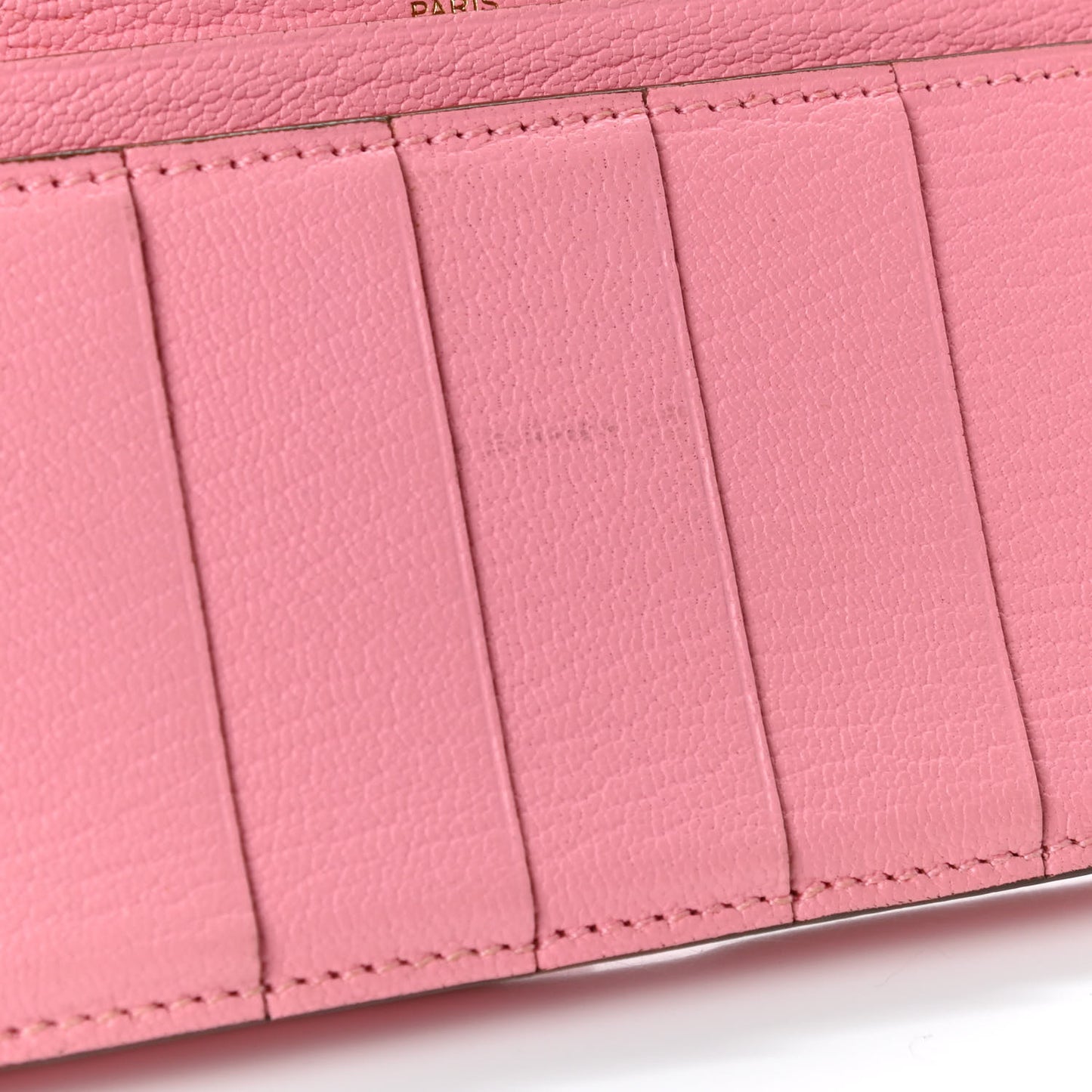Chevre Mysore Bearn Gusset Wallet Rose Confetti