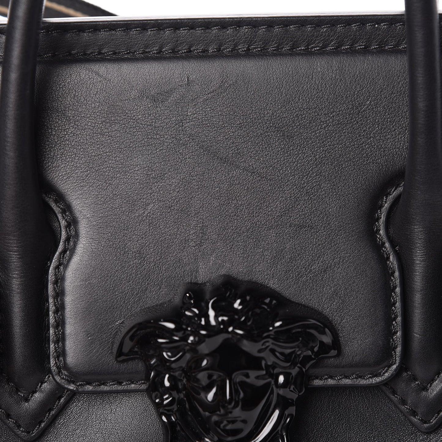 Calfskin Medium Palazzo Empire Bag Black