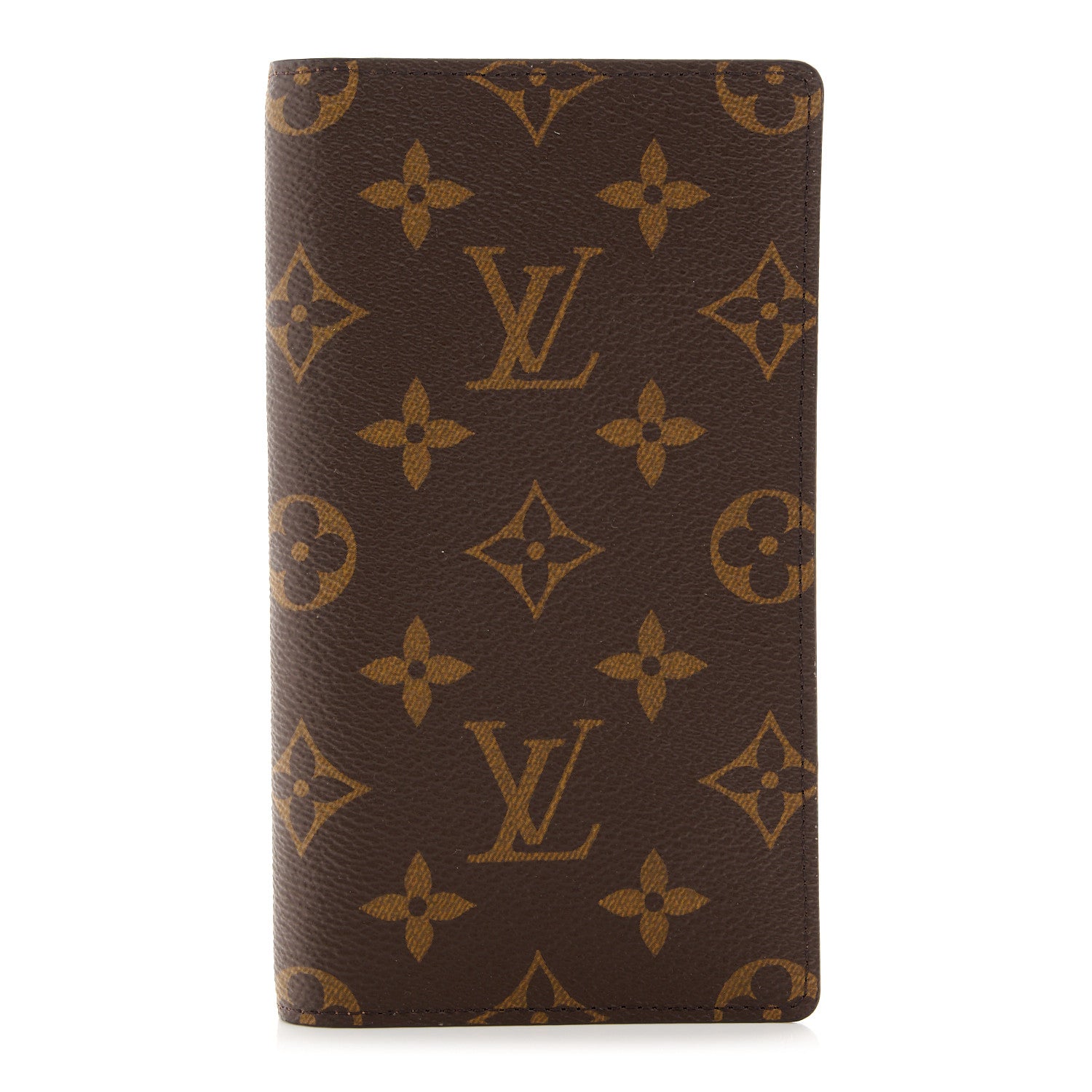 Louis Vuitton Monogram Checkbook Holder Case Wallet 1 of 8