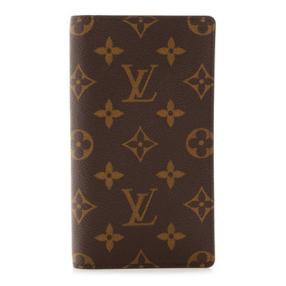Louis Vuitton Monogram Checkbook Holder Case Wallet 1 of 8
