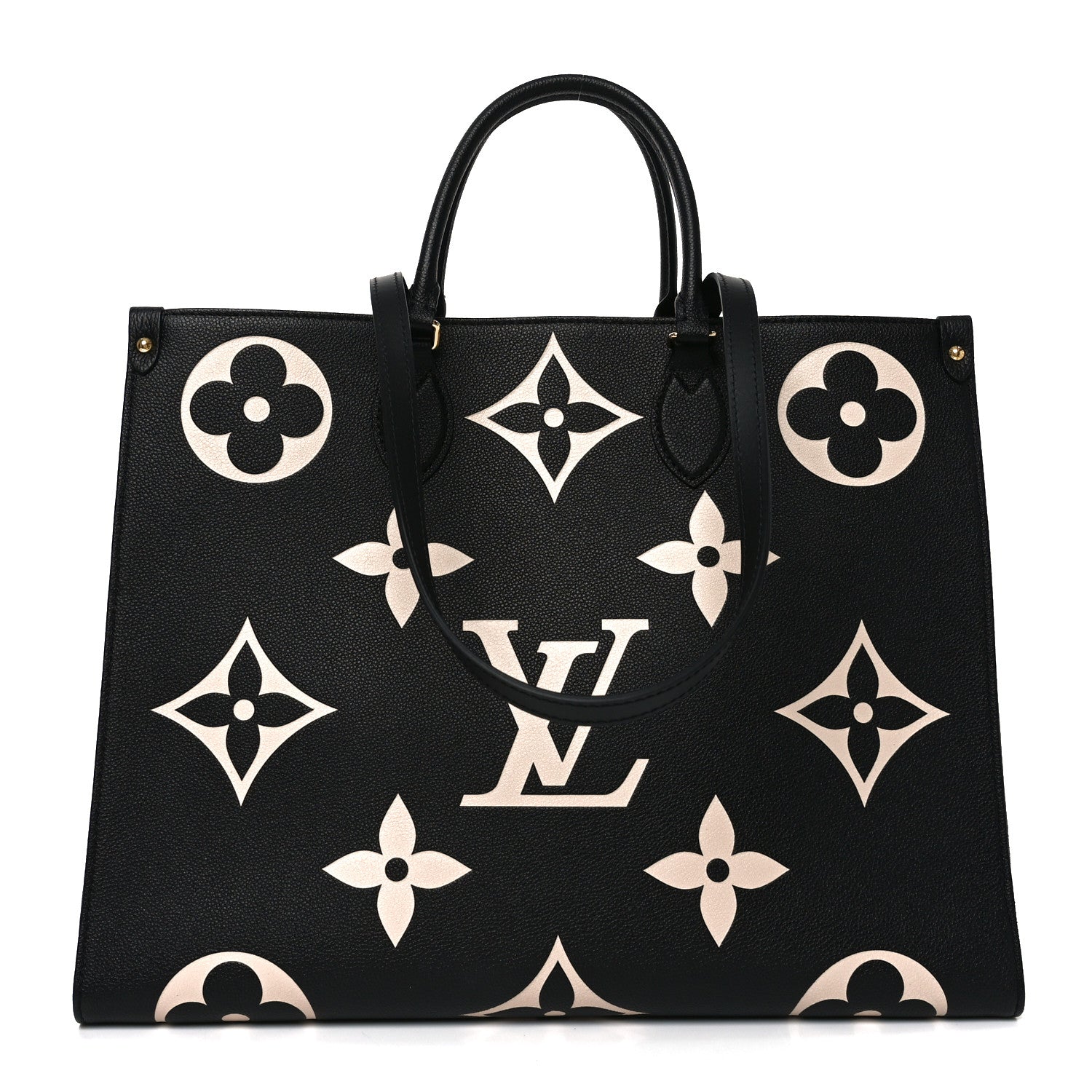 Louis Vuitton Empreinte Monogram Giant Onthego GM Black Beige 2 of 16