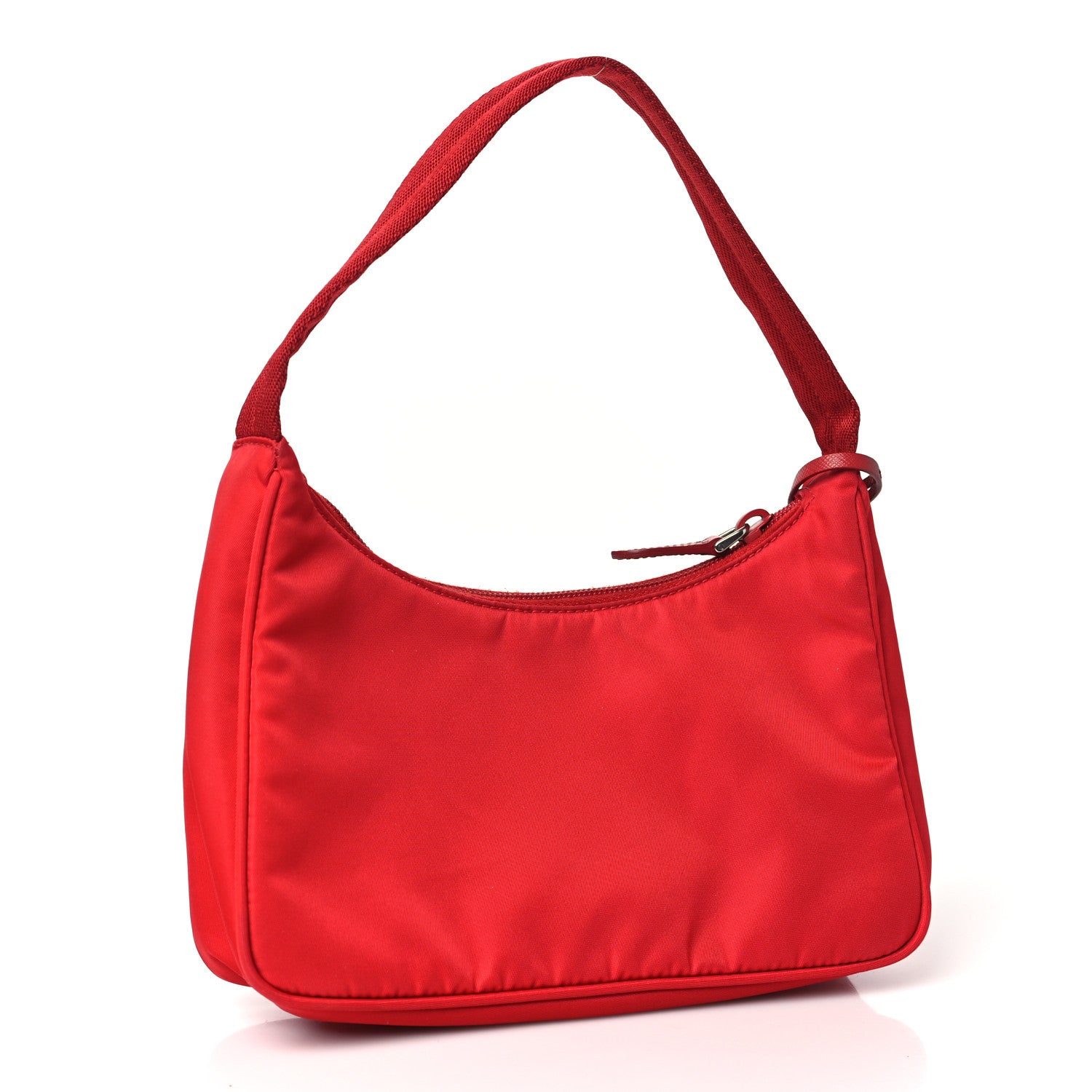 Prada Tessuto Nylon Mini Re-Edition 2000 Bag Rosso 3 of 10